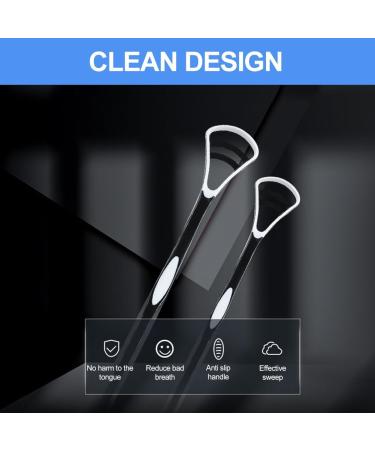 Buy SUNERLORY 8pcs Tongue Scraper Set - Soft Long Handle for Coating Removal & Fresh Breath - International Shipping Available - Buy Online on GoSupps.com
