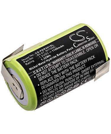 Cameron Sino New Ni-MH Battery for Panasonic ER201 ER398 Compatible 85-07 N1100C (1100mAh / 1.32Wh)