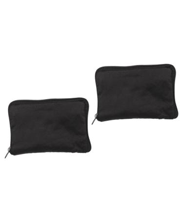 Gleavi 2st blood sugar measuring device Housing zip pocket portable blood pressure measuring device holder for glucose measuring device glucometer carrier bag doctor requirement fabric storage box bracket bracket