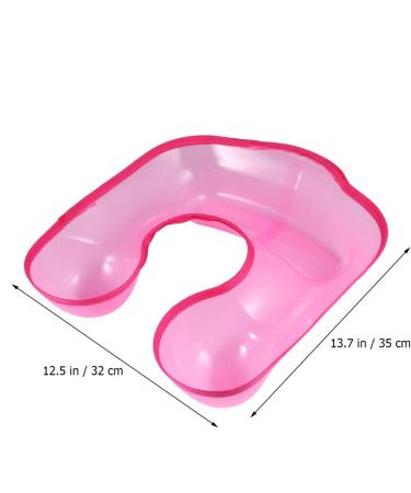 Buy ARTIBETTER Salon Hairdressing Neck Tray - Pink Plastic Hair Coloring Shoulder Support Cover for Effortless Hair Cutting - International Shipping Available - Buy Online on GoSupps.com