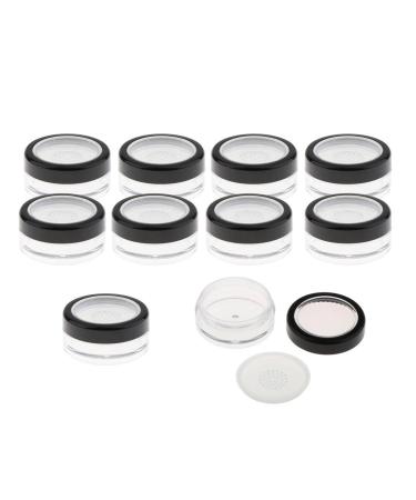 B Baosity 10 Pieces 10g Empty Powder Compact - Cosmetic Powder Storage with Lid & Sieve | International Shipping - Buy Online on GoSupps.com