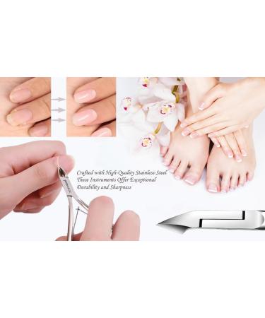 ProMax Professional Grade Cuticle Nipper/Cuticle Cutter/Clipper Made of High Grade Stainless Steel Brush Finish-Flat- Double Spring For Nail Art Tool and Manicure/Pedicure (Full Jaw)10-10027 - Buy Online on GoSupps.com