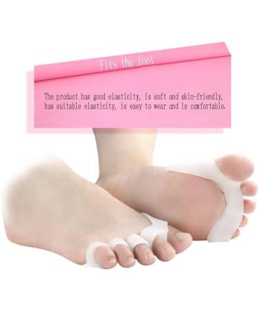 Toe Spacers and Separator Gel - Bunion Stretchers for Pain Relief - Hallux Valgus Aid Splint - Men and Women - 2 Pairs - Buy Online on GoSupps.com