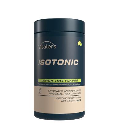 NMM Sp z oo Vitalers Sport Isotonic Electrolyte powder with taurine magnesium B vitamins 660 g 30 servings Lemonlime Vegan without preservatives pure composition