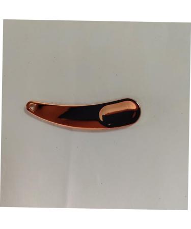 Ipetboom 2 in 1 Makeup Spoon Beauty Scoop Zinc Alloy Facial Cosmetic Spoon Facial Mask Tool Stick Portable For Women 55x1cm Golden - Buy Online on GoSupps.com