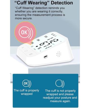 Blood Pressure Monitors Large Cuff Blood Pressure Machine BP Monitor Upper Arm BP Cuff for Home Use Heart Rate Hypertension Monitor Cuff 22-42cm LCD Large Display With Voice -Bp Monitor - Buy Online on GoSupps.com