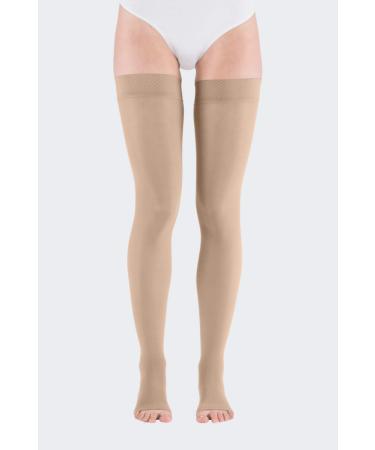Medi Medive Elegance Thigh Compression Stockings | CCL2 | Size II | Open Tip | Ultimate Comfort | Ship Internationally - Buy Online on GoSupps.com