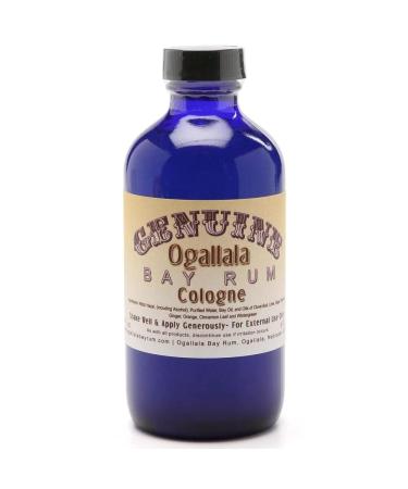 Ogallala Bay Rum Cologne Sweet Spicy Woodsy Scent for Men 4 oz