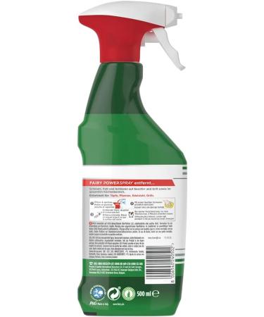 Fairy Citrus Fruit Power Spray 500ml - Effortless Grease Removal - Pack of 1 - Buy Online on GoSupps.com