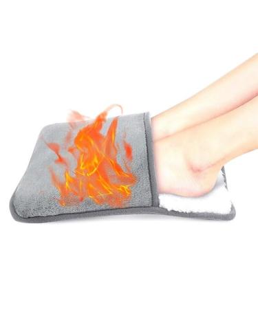Foot warmer usb footbag electrical foot heating slipproof heating cushion Heating later plush lining foot cover home indoor heated footwear women men foot heating for foot care pain relief