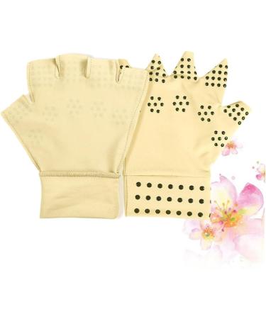 Healvian 2 Pairs Magnetic Elastic Weight Lifting Gloves | Anti-Slip Wrist Support & Protection - Buy Online on GoSupps.com