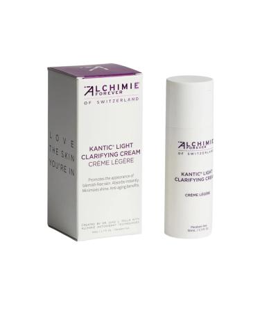 Alchimie Forever Kantic Light Clarifying Cream Benzene-Free Clears Blemish & Acne Prone Skin Anti Aging Facial Moisturizer 1.7 fl oz