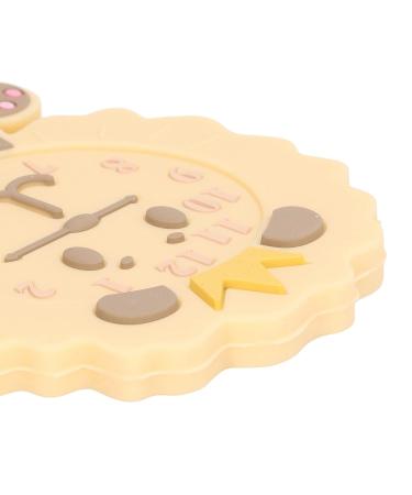 Sensory Teether Toy - Cute & Reusable Teething Alarm Clock for Travel (Type 3) - Buy Online on GoSupps.com