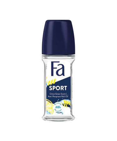Fa Products Sport Energizing Fresh Roll On Deodorant Antiperspirant  1.7 Ounce