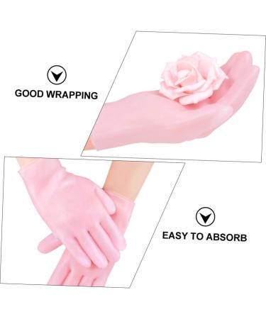 minkissy 1 Pair moisturizing moisturizing Gloves Dry Hands moisturizing Hand Gloves whitening Hand Soft exfoliating Hand Gloves Miss Repair Anti-Crack Water Proof Dry Rough Skin Glove 21x13cm - Buy Online on GoSupps.com