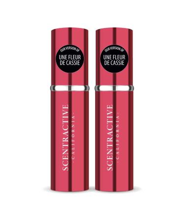 CA Perfume Impression of Fredarik Mal Une Fleur De Cassie For Women Replica Version Fragrance Dupes Concentrated Long Lasting Eau de Parfum Spray Refillable Atomizer Bottle 0.17 Fl Oz/5ml-X2 FREDARIK MAL UNE FLEUR DE CASSIE IMPRESSION 0.34 Fl Oz (Pack of 