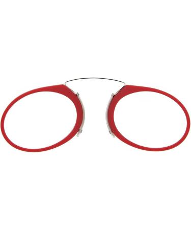 Didinsky Reading Glasses for Women & Men | Compact & Lightweight | Edgeless Design | Ideal for Travel & Reading | Unisex Comfort | Adhesive Strips | Orsay Red 2.5x - Buy Online on GoSupps.com