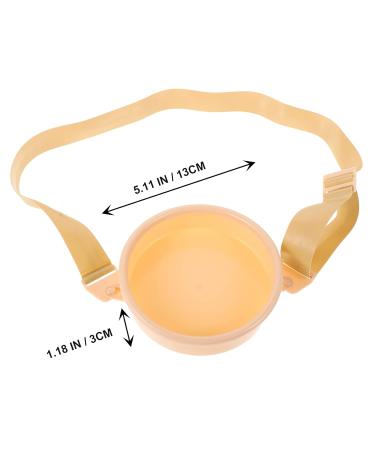 Healifty Stoma Ostomy Waterproof Bath Cover Set with Adjustable Belt - Skin Color | Shower Stoma Cover for Ostomy Supplies - Buy Online on GoSupps.com