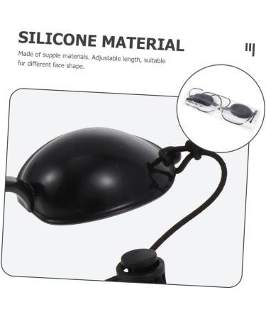 TOVINANNA 1 Set Beauty Mask Eye Protector Shading Eye Patch for Patients in Ipl Sunbathing Eye Patch Safety Eye Patch Shade Safety Light Eye Patch Eye 14X1.5CM Black - Buy Online on GoSupps.com