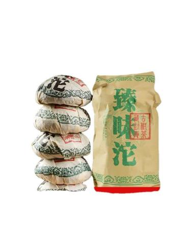 HELLOYOUNG 500g Th Pu'er chinois biologique Zhenwei Aliment vert au go t intense et l'arri re-go t sucr facile infuser Th pu-erh Pu'er Tea