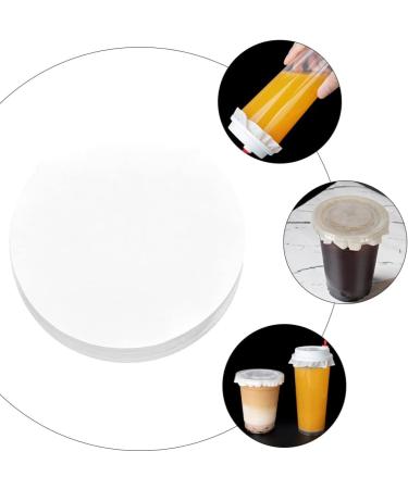 Operitacx 500pcs Leak-Proof Sealing Paper for Travel Coffee Mugs - White 11.5X11.5X0.05CM - Buy Online on GoSupps.com