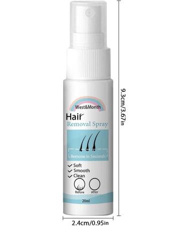 Hair Inhibitor | Gentle and Non Irritating Hair Stop Growth Spray with Natural Plant Extract - Women's Hair Depilatory Spray for Body Face Arm Armpit and Legs - Buy Online on GoSupps.com