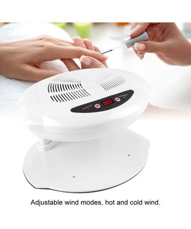 Buy Intelligent Hot & Cold Air Nail Dryer - 400W Gel Nail Lamp with Sensor | Compact Manicure Tool (White) - Fast International Shipping! - Buy Online on GoSupps.com