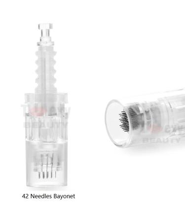 10pcs Adjustable Needle Tips for Electric Microneedle Dermaroller - 42-PIN Compatible with Derma Needle Pen | International Shipping Available - Buy Online on GoSupps.com