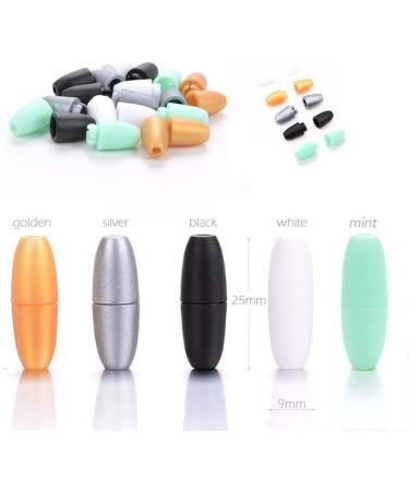 Sopeace 50pc Golden Break Away Safety Clasps for Teething Necklaces and Bracelets - Plastic Breakaway Necklace Clasps - Buy Online on GoSupps.com