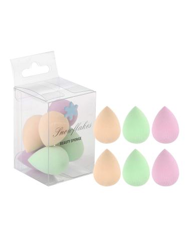 Snowflakes Mini Beauty Makeup Sponge Blender for Eyes  Small Makeup Sponges Mini Under Eyes 6 pcs Latex Free. - Buy Online on GoSupps.com