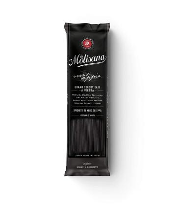 AAVV La Molisana Spaghetti Pasta with Black Cuttlefish 12 x 500g 6kg