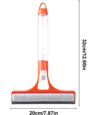 Squeegee for Window Cleaning - Water Spray Glass Cleaning Bathroom Squeegee Cleaner Tool Shower Glass Door Squeegee Glass Window Cleaner for Tiles Bathrooms Tables - Buy Online on GoSupps.com