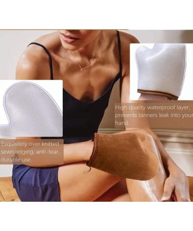 Self Tanning Mitt Applicator Mit Sunless Tanning Mitten Self Tanner Mitt Self Tan Mitt Self Tanner Mitt Tan Applicator Mitt With Thumb Soft Tanning Glove Self Tanner Gloves Tanning Self Tan Mitt - Buy Online on GoSupps.com