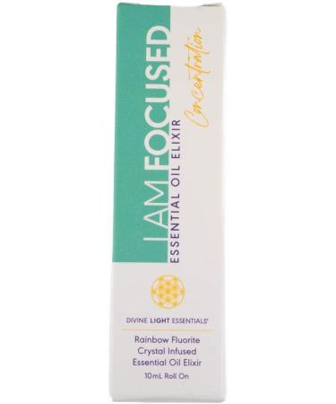 I Am Focused Essential Oil Elixir Concentration Awareness Mindfulness Aromatherapy Roller Bottle 10ml - Buy Online on GoSupps.com