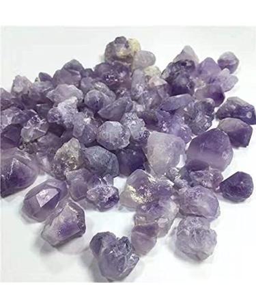 Gemstone Minerals raw Crystal Points Natural Purple Quartz Crystal Amethyst Cluster for Reiki 100g - Buy Online on GoSupps.com