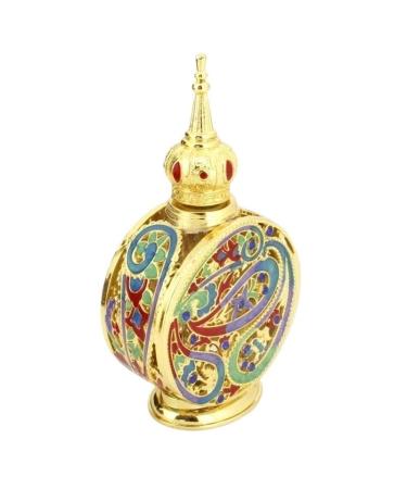 DFJOENVLDKHFE Vintage Patterned Glass Refillable Perfume Bottle Wedding Ladies Gifts (Size : Golden Phoenix)
