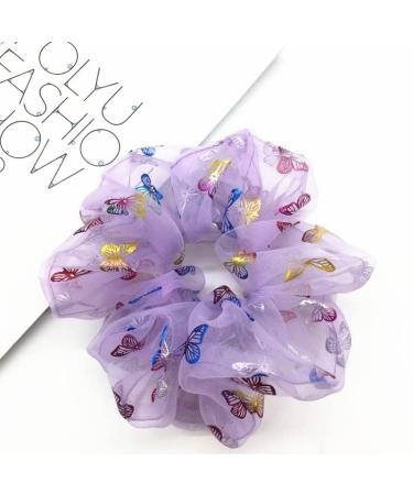4 Pack Glitter Dance Butterfly Bun Nets - Hair Scrunchies for Girls - Rich Tones Bun Covers & Hair Accessories - Perfect for Performance Dance & Cheer - Buy Online on GoSupps.com
