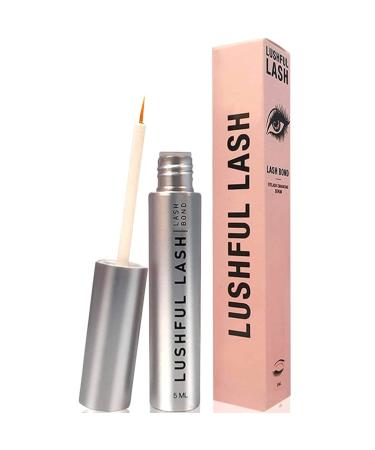 Lushful Lash Eyelash Growth Enhancement Serum for a Longer Thicker Fuller EyeLashes. Hypoallergenic  Non Toxic  Vegan and Cruelty Free Eyelash Serum