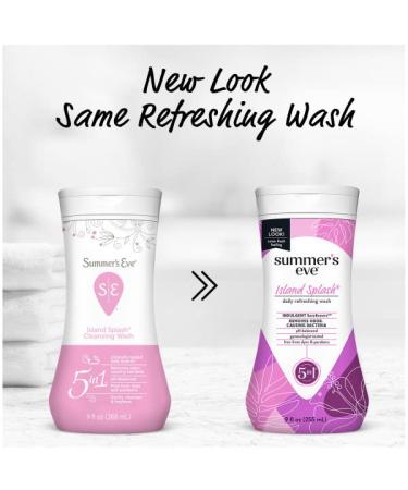 Summer's Eve Sensitive Skin Cleansing Wash - Island Splash, 9 oz - Buy Online on GoSupps.com