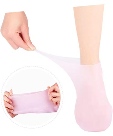 Holibanna 1 Pair Sock Gel Booties Moisturizing Foot Silicone Gel Humidor Gel Spa Skin Soles Foot Skin Moisturizing Heel Sleeves Foot Lotion Moisturize Women's Sebs Pink Sole Pad - Buy Online on GoSupps.com