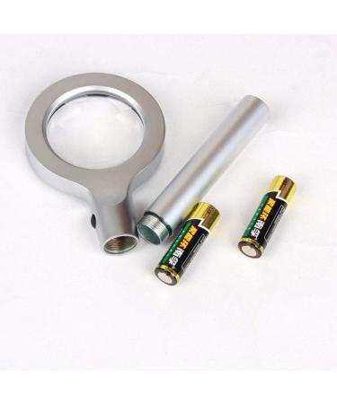 Magnifiers for Craft Work Reading Magnifier Handheld Magnifying Glass HD Old Man Reading Led Lamp Portable Optical Glass High-Magnifying Glass Vision - Buy Online on GoSupps.com