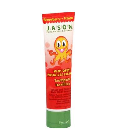 Jason Kids Only Toothpaste Strawberry - 4.2 oz