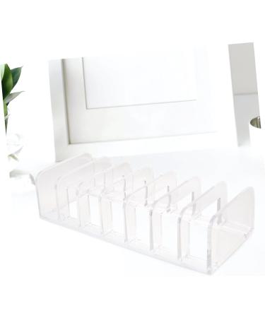 Beavorty 5pcs Eye Shadow Storage Box Lipstick Holder Makeup Brush Holder Acrylic Makeup Stand Powder Make up - Buy Online on GoSupps.com