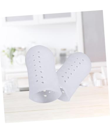 BESPORTBLE Silicone Gel High Heel Protectors - 6 Pairs/12pcs Toe Caps for Running & Protection Tools - White 4.5X2.1 cm - Buy Online on GoSupps.com