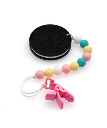 50-Pack Colorful Baby Pacifier Clips & Strips - Hossesta Durable Dummy Holders for Safe & Secure Pacifier Storage - Buy Online on GoSupps.com