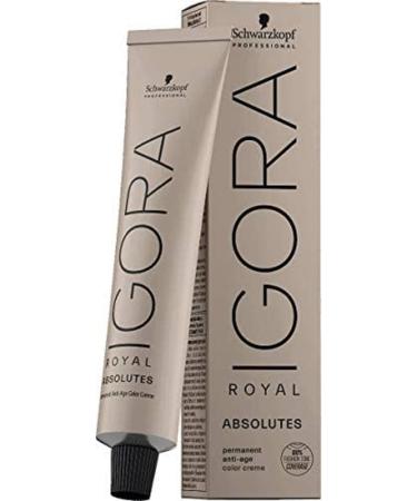 Schwarzkopf Professional Igora Royal Absolutes Anti-Age Colour Creme No. 7-10 Medium Blonde Cendre Natural 4045787380446 No. 7-10 Medium Blonde Cendre Natural 60 ml (Pack of 1)