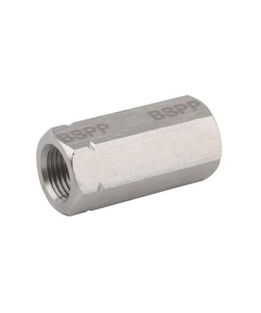 Manloney LLC Universal 1/4 BSPP Female to 1/8 BSPP Female Connector 4500psi Stainless Steel PCP Paintball Filling Adapter