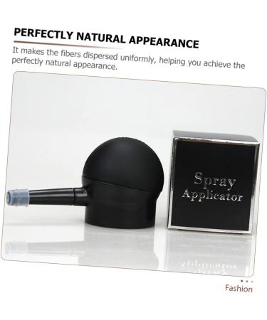 DRESSOOS 4 Pcs Silicone Nozzle Spray Application Atomizador Natural Hair Spray Fiber Sprayer Black - Buy Online on GoSupps.com