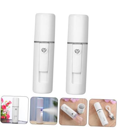 Baluue 6 Pcs Spray Meter Essential Oils Diffusers for Home Portable Humidifer Mist Sprayer Plastic White - Buy Online on GoSupps.com