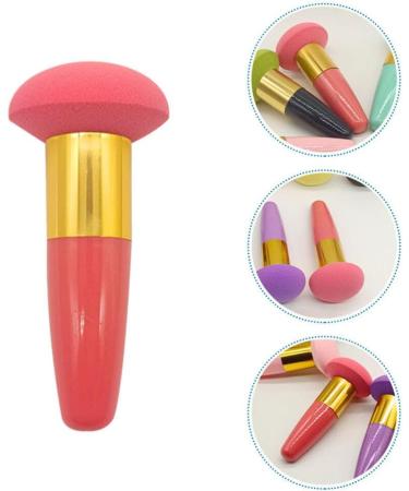 Baluue Foundation Sponge Powder Puff With Handle Cosmetic Blending Sponge Women Makeup Tool - Buy Online on GoSupps.com